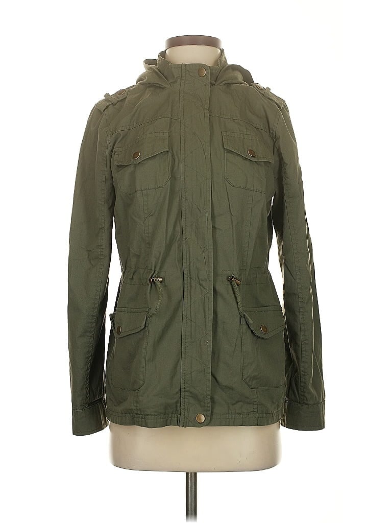 Pre-owned New Look Jacket In Green