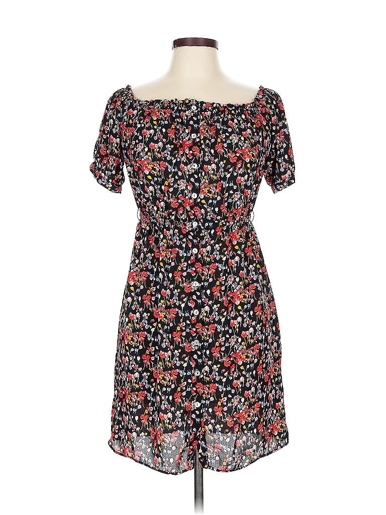 Pre-owned Forever 21 Contemporary Casual Dress In Black