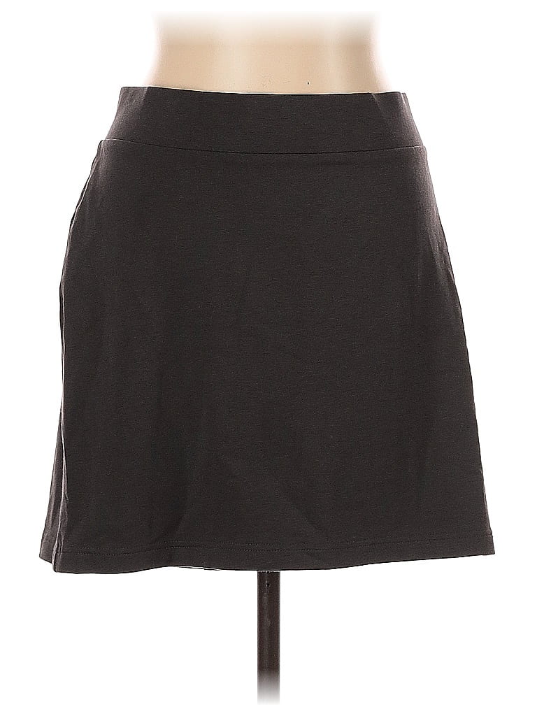 Pre-owned Purejill Casual Skirt In Gray