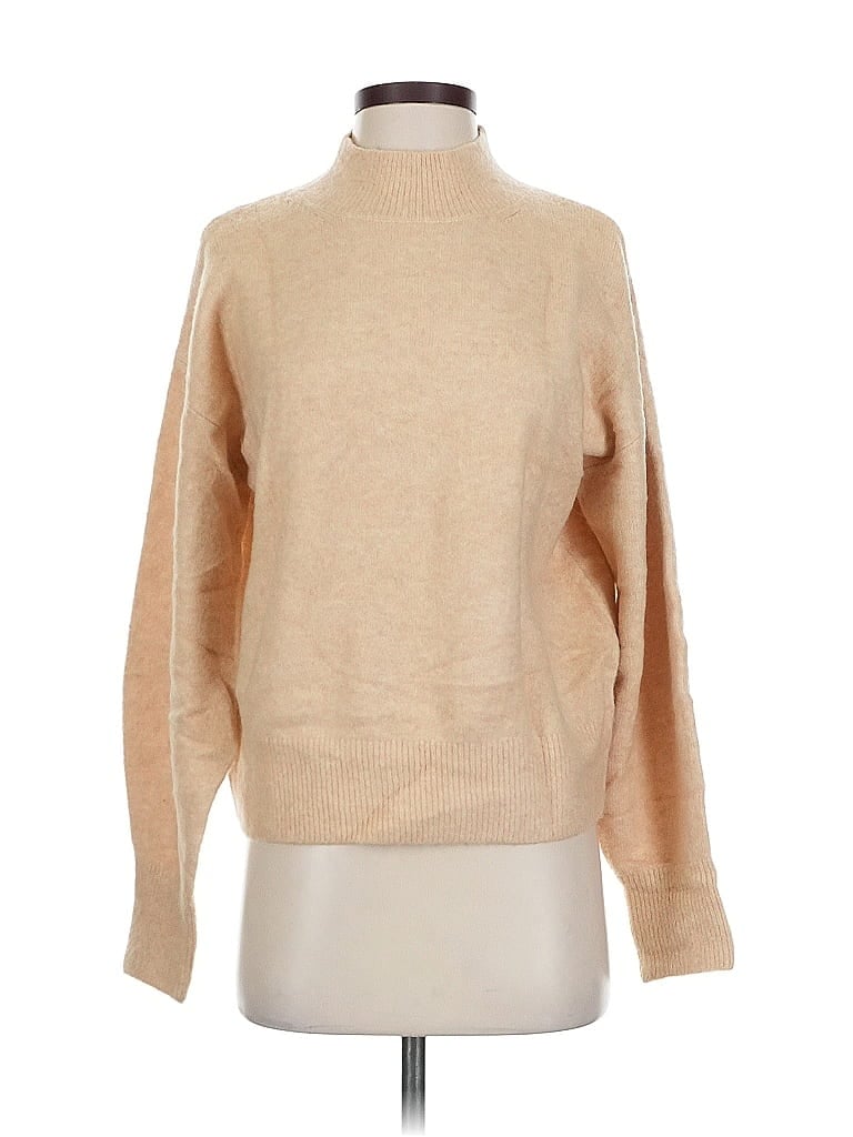 Click to view more detailed imagery on our partner's website Pre-owned Witty Fox Turtleneck Sweater In Brown