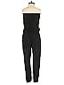 Cool Change 100% Rayon Solid Black Jumpsuit Size S - photo 2