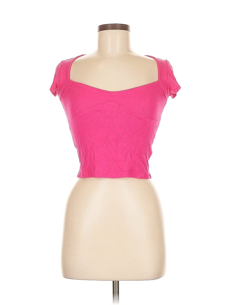 Pre-owned Urban Outfitters Tank Top Pink Sweetheart Neckline Tops