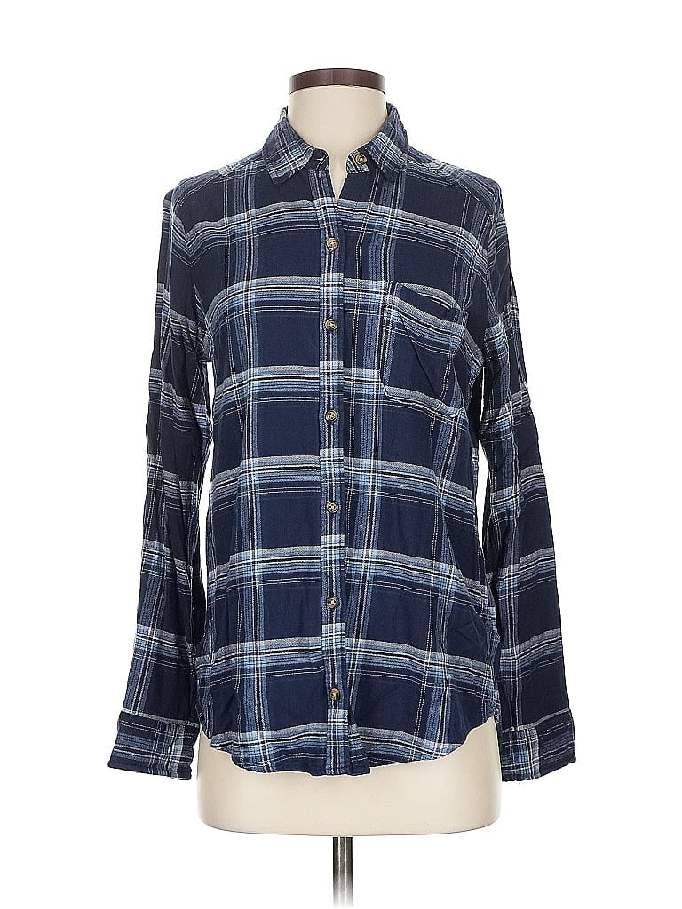 Click to view more detailed imagery on our partner's website Pre-owned Hollister Long Sleeve Button Down Shirt In Blue