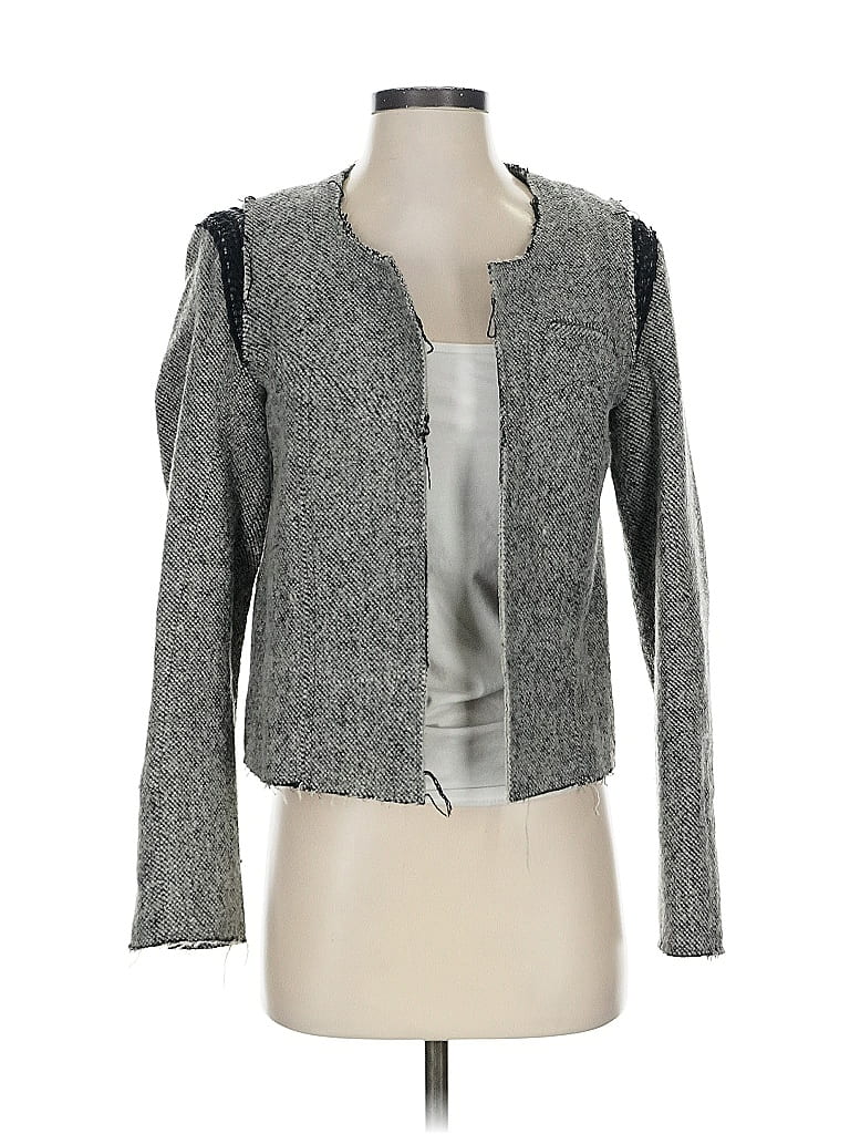 Pre-owned Bcbgeneration Blazer Jacket In Gray