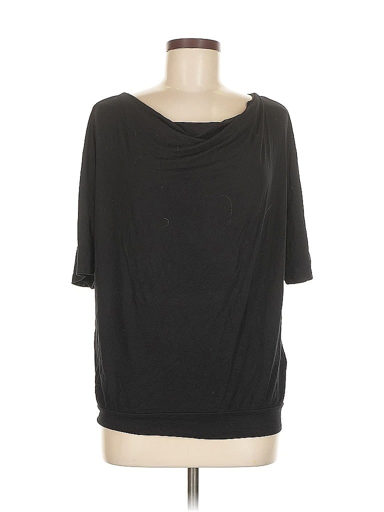 Click to view more detailed imagery on our partner's website Pre-owned Tahari 3/4 Sleeve T-shirt In Black