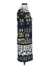 BCBGMAXAZRIA Graphic Gray Casual Dress Size XXS - photo 4