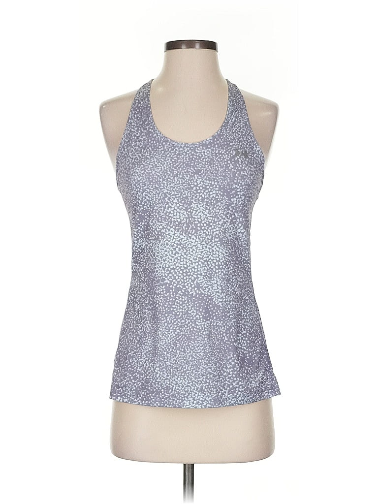 Click to view more detailed imagery on our partner's website Pre-owned Under Armour Tank Top Purple Halter Neckline Tops