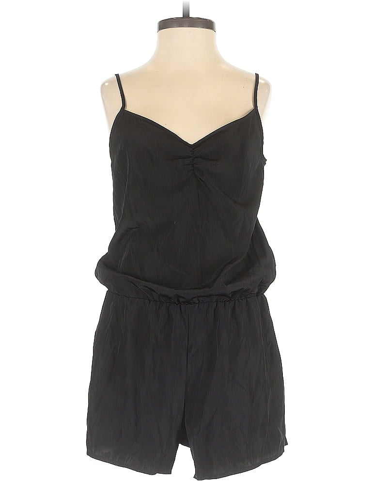 Pre-owned American Apparel Romper In Black
