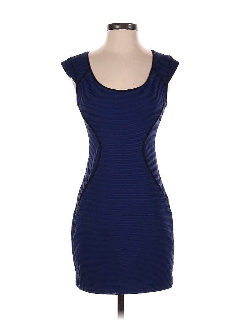 Pre-owned Express Cocktail Dress In Blue