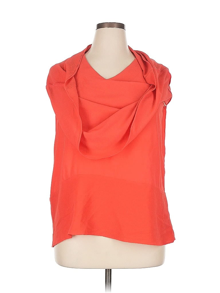ADRIENNE VITTADINI Pre-owned Sleeveless Blouse In Orange