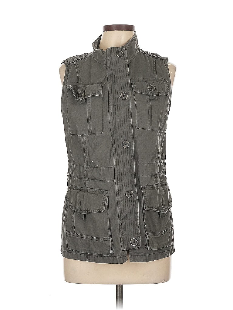 Click to view more detailed imagery on our partner's website Pre-owned Ashley By 26 International Vest In Gray