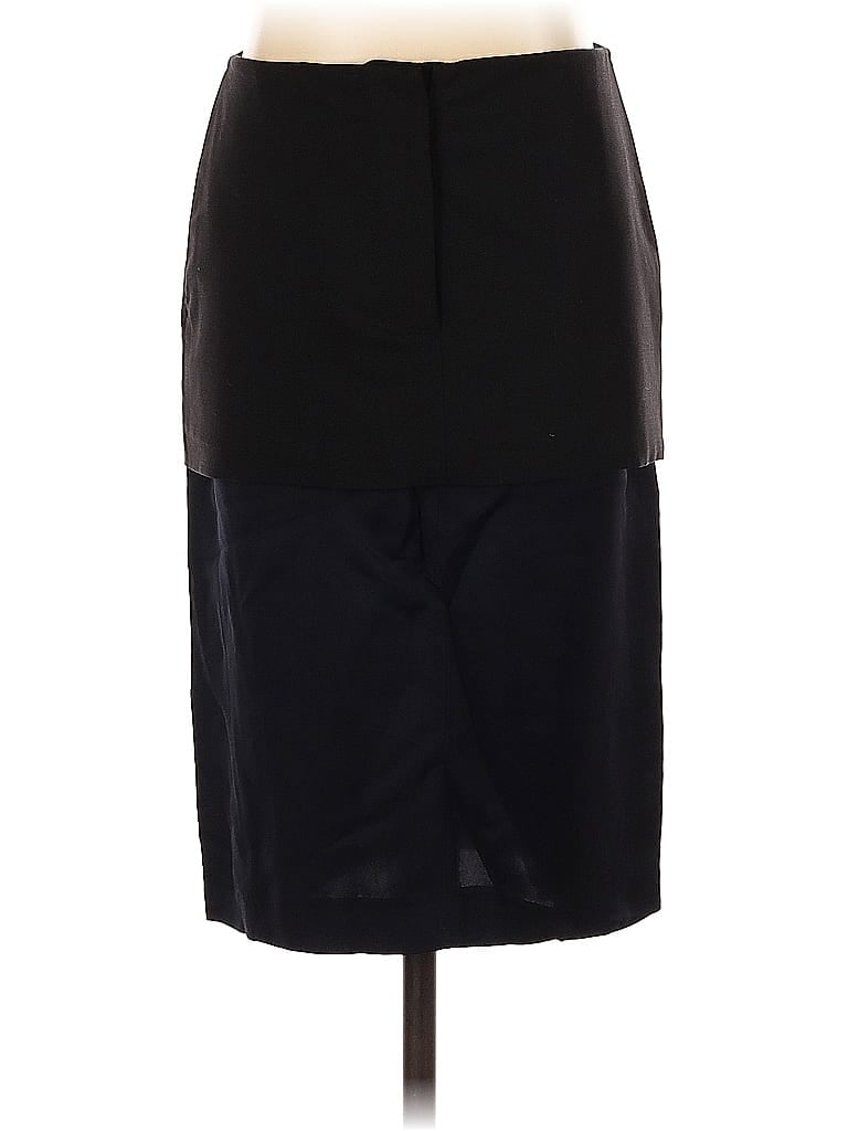 Pre-owned Cedric Charlier Formal Skirt In Black