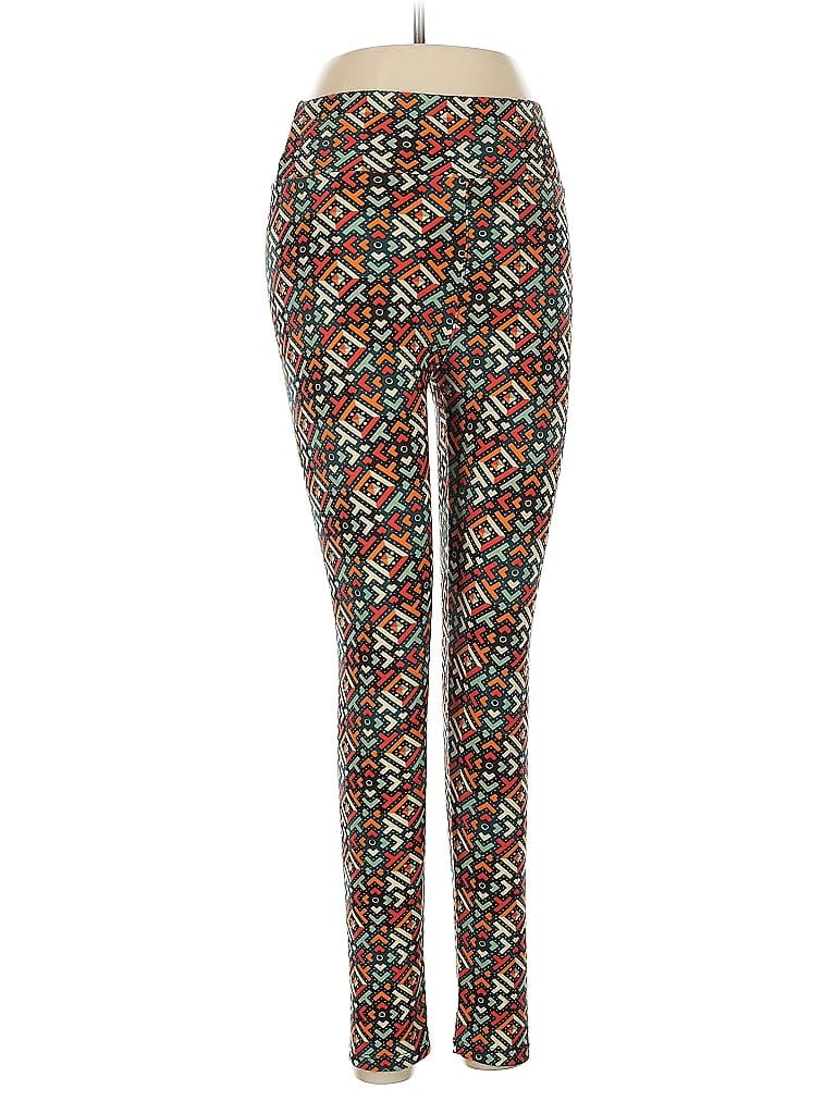 Pre-owned Lularoe Leggings In Blue