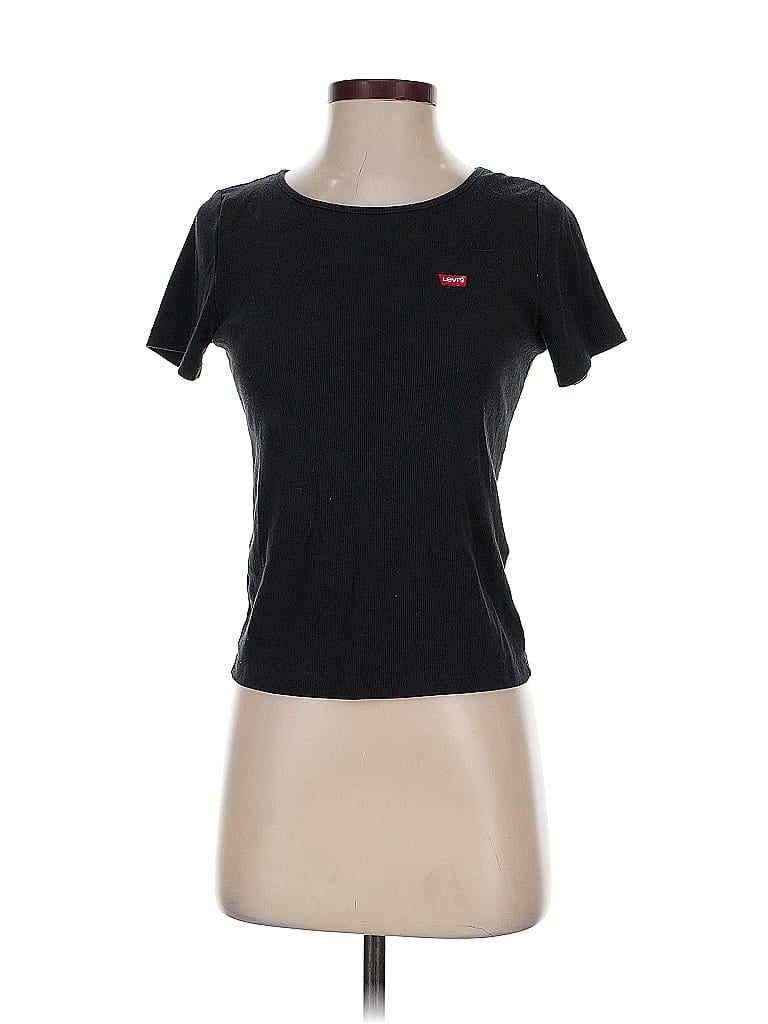 Pre-owned Levi's Short Sleeve T-shirt In Black