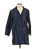 Caroline Rose Blue Raincoat Size XS - photo 1
