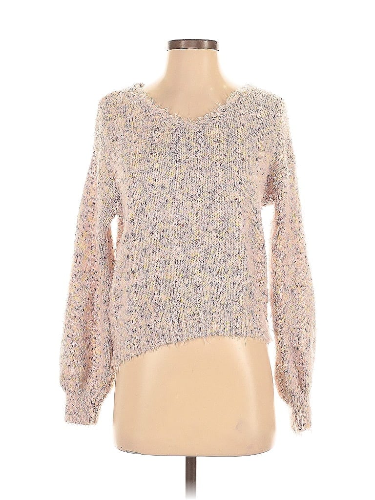 Pre-owned Wild Fable Pullover Sweater In Pink