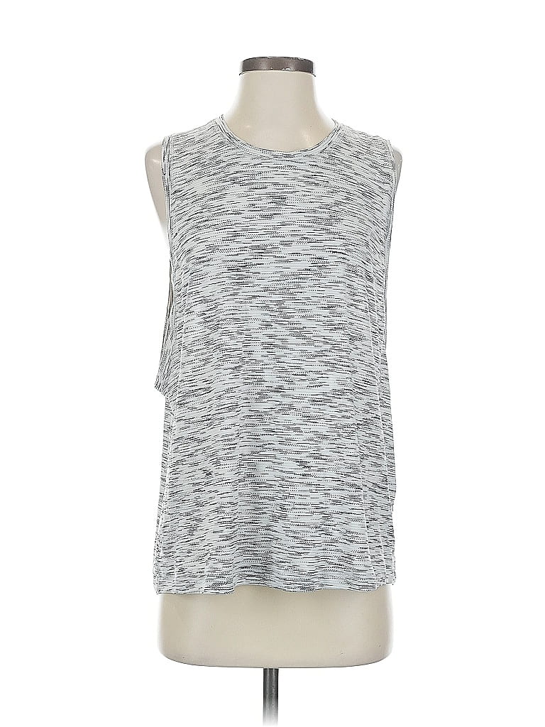 Pre-owned Lululemon Athletica Sleeveless T-shirt In Gray