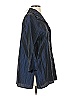 Caroline Rose Blue Raincoat Size XS - photo 4