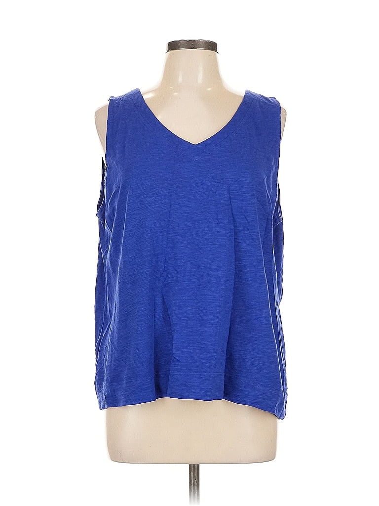 CHICO'S Pre-owned Sleeveless T-shirt In Blue