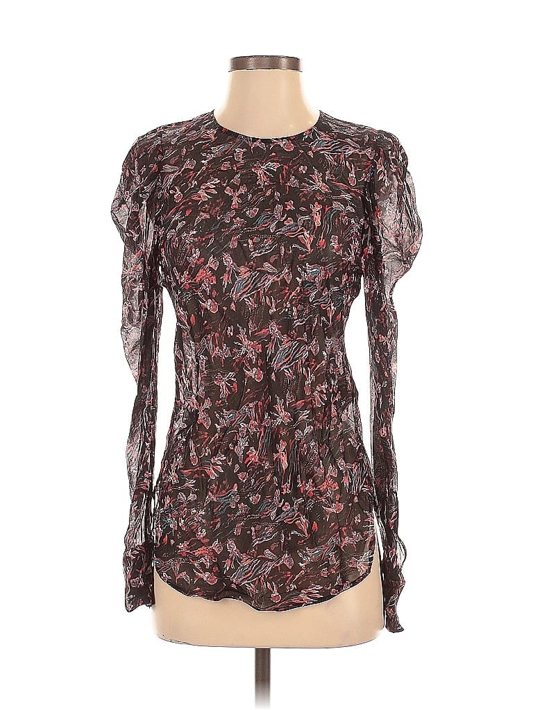 Click to view more detailed imagery on our partner's website Pre-owned Iro Long Sleeve Blouse In Black