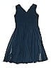 LanTing Bride 100% Polyester Blue Cocktail Dress Size S (estimated) - photo 2