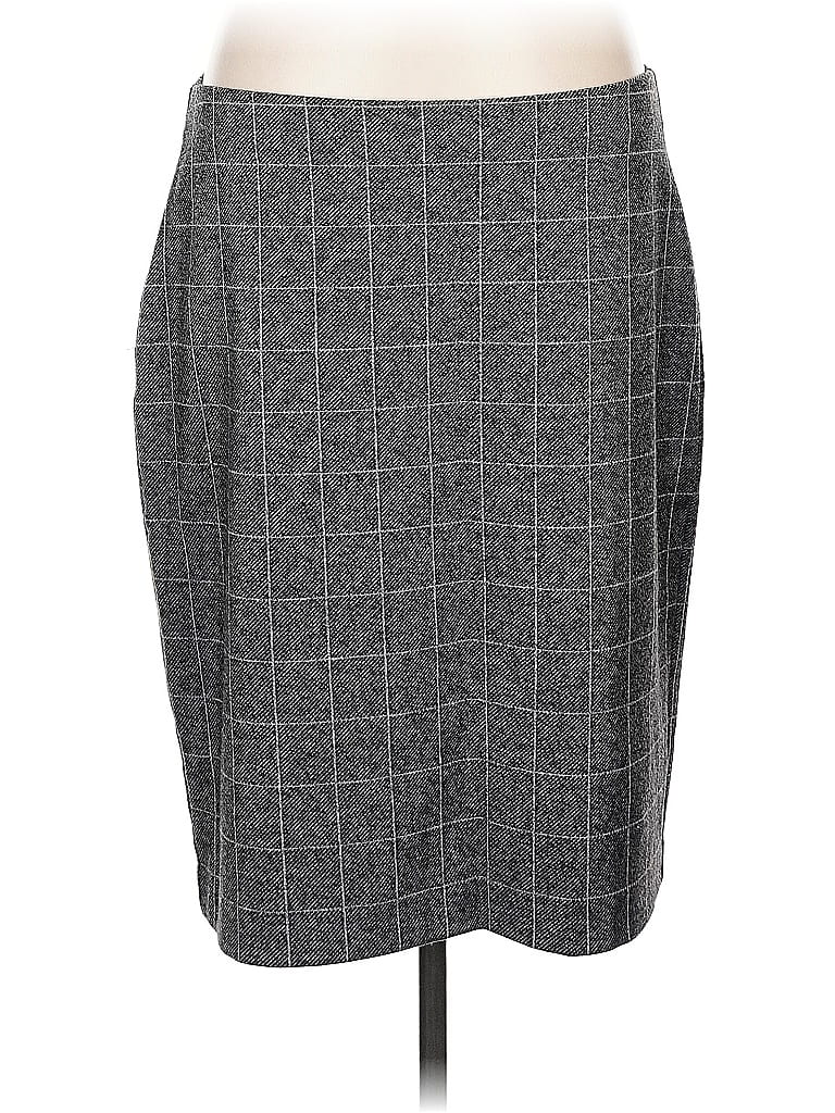 ANN TAYLOR FACTORY Pre-owned Formal Skirt In Gray
