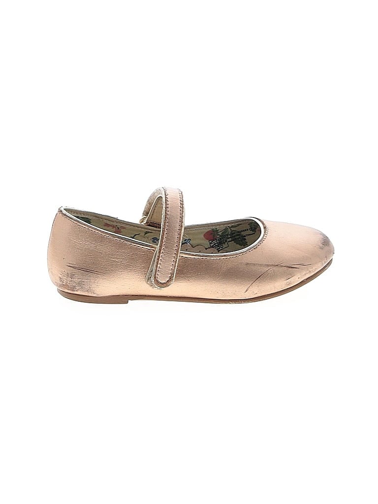 Click to view more detailed imagery on our partner's website Pre-owned Mini Boden Kids' Dress Shoes In Gold