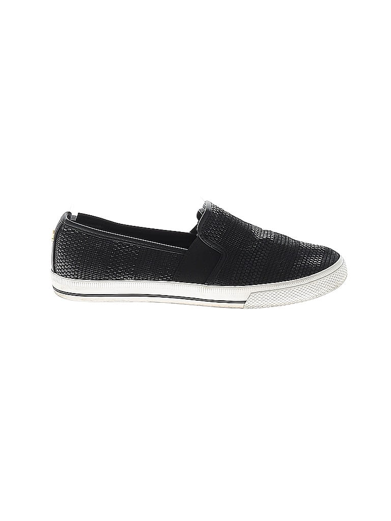 Pre-owned Polo Ralph Lauren Flats In Black
