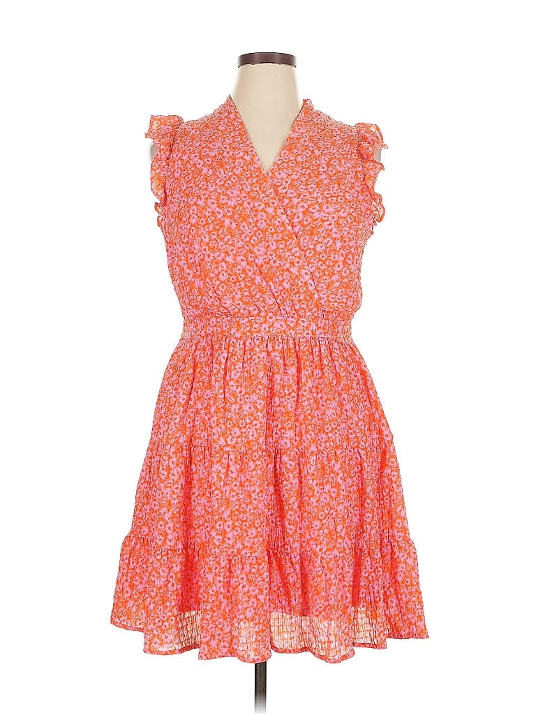 Pre-owned Rachel Zoe Casual Dress In Orange