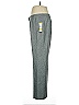 Le Suit 100% Polyester Chevron-herringbone Gray Dress Pants Size 14 - photo 5