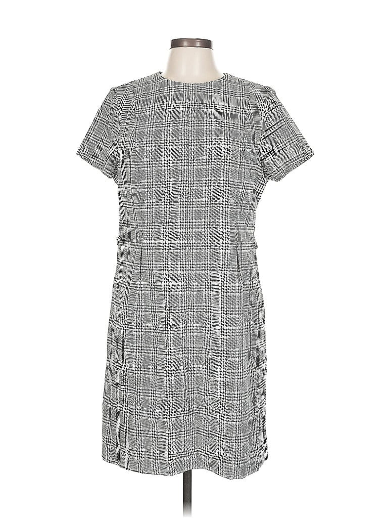 Pre-owned H&m Casual Dress In Gray