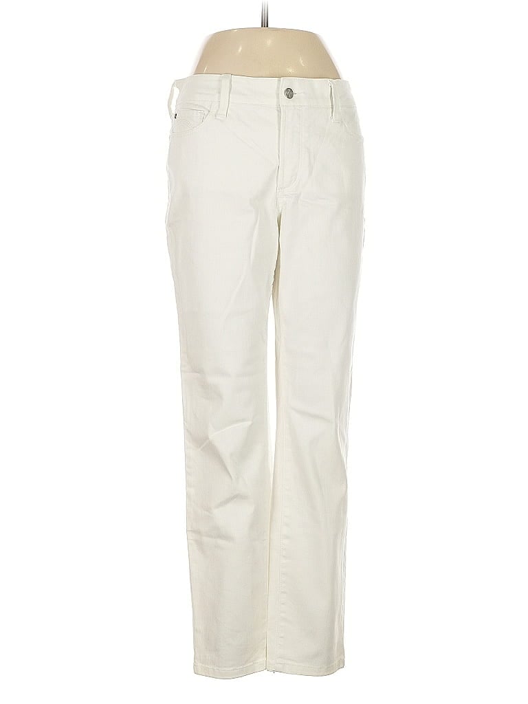 Pre-owned Nydj Jeans In White