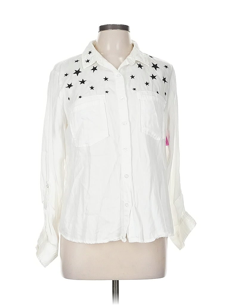 Pre-owned Billy T Long Sleeve Button Down Shirt In White