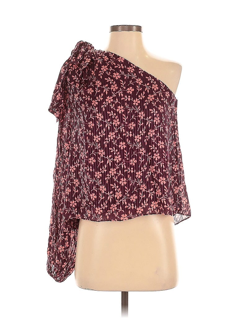 Pre-owned Ulla Johnson 3/4 Sleeve Blouse In Red