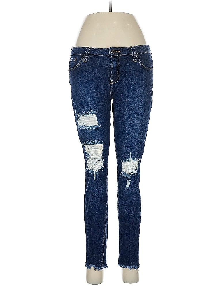 Pre-owned Just Black Jeans In Blue