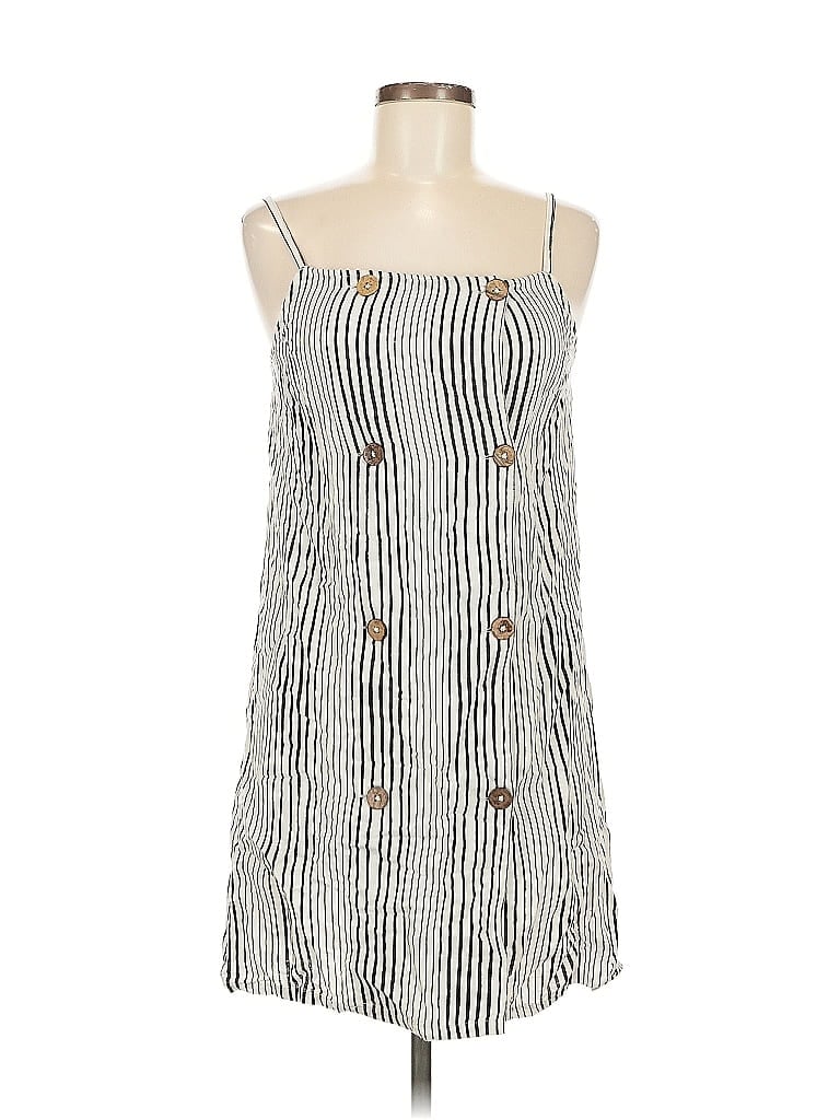 Pre-owned Billabong Casual Dress In White
