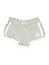 Justice Silver Athletic Shorts Size 6 - 7 - photo 1