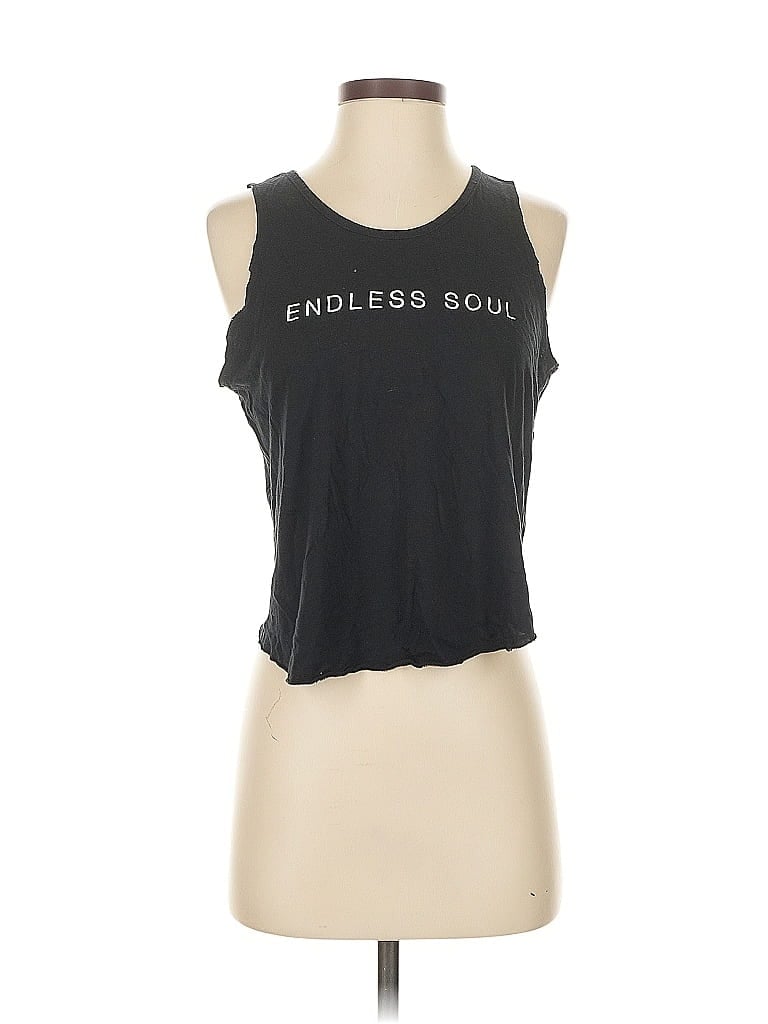 Pre-owned Soulcycle Sleeveless T-shirt In Black