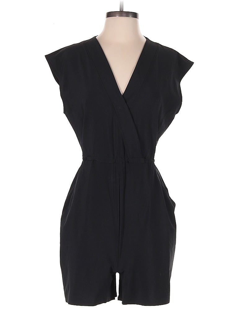 Pre-owned Athleta Romper In Black