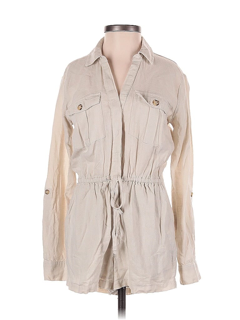 Pre-owned Abercrombie & Fitch Romper In Brown