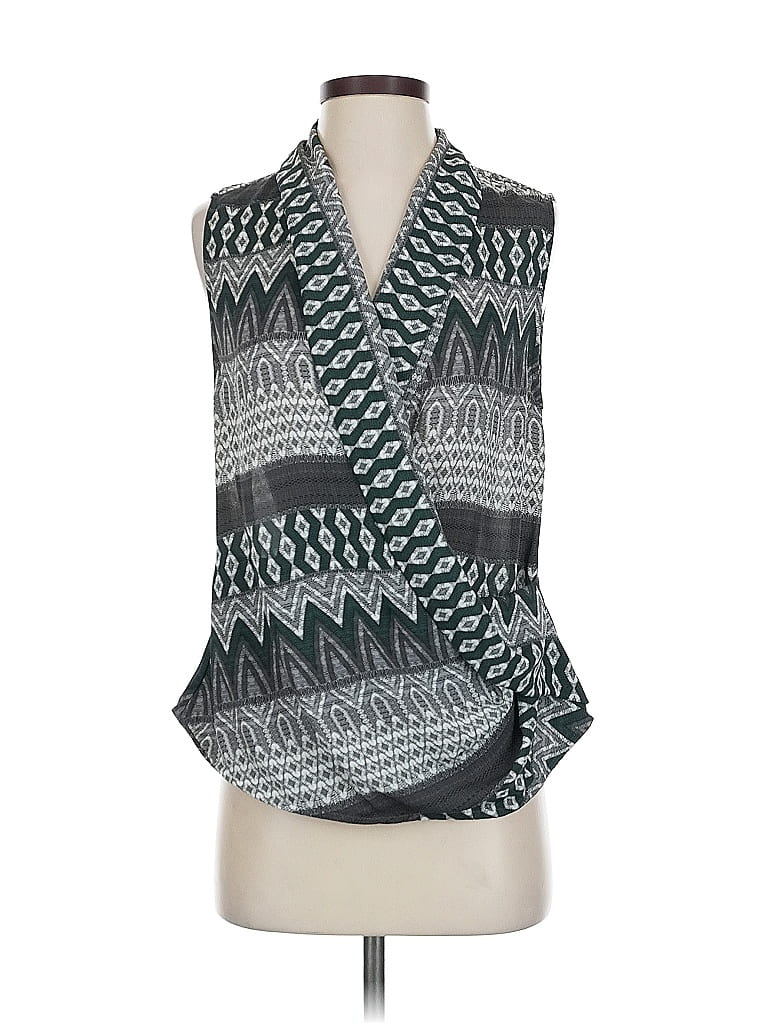 Pre-owned L'agence Sleeveless Blouse In Gray