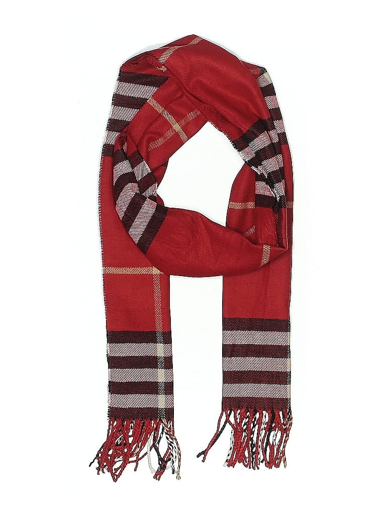 ASSORTED BRANDS Pre-owned Scarf In Red