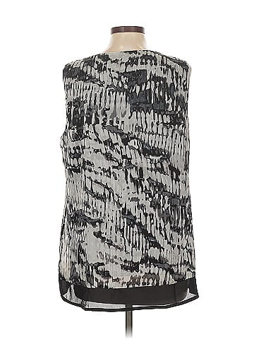 Roz & Ali Sleeveless Blouse (view 2)