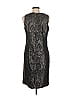 J. McLaughlin Metallic Gray Cocktail Dress Size 8 - photo 2