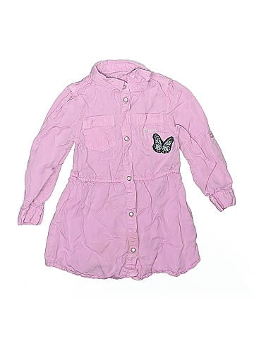 Guess 3/4 Sleeve Button-Down Shirt (view 1)