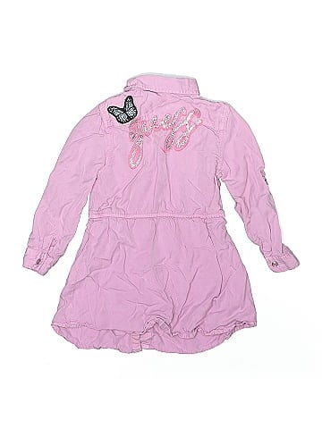 Guess 3/4 Sleeve Button-Down Shirt (view 2)