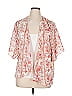 Liberty Love 100% Polyester Ivory Kimono Size XL - photo 1