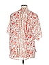 Liberty Love 100% Polyester Ivory Kimono Size XL - photo 2