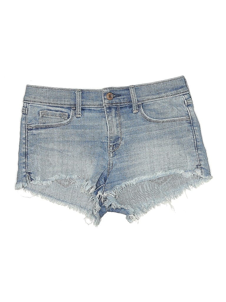 ABERCROMBIE & FITCH Pre-owned Denim Shorts In Blue