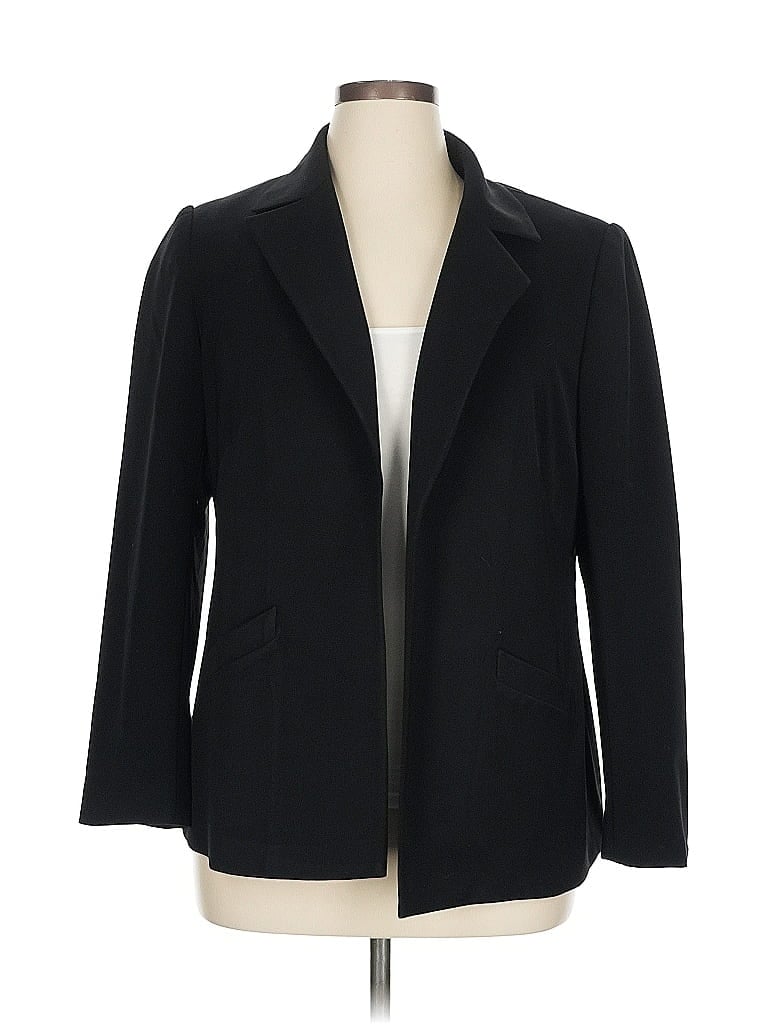 Pre-owned Liz Claiborne Blazer Jacket In Black